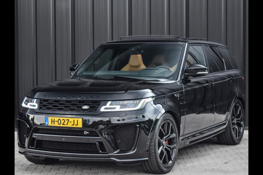 Land Rover Range Rover Sport 5.0 V8 SC SVR | PANORAMADAK | MERIDIAN SURROUND | HEAD-UP | LED | AMBIANCE INTERIEUR | ADAPTIVE CRUISE | SOFT-CLOSE | KEYLESS EN