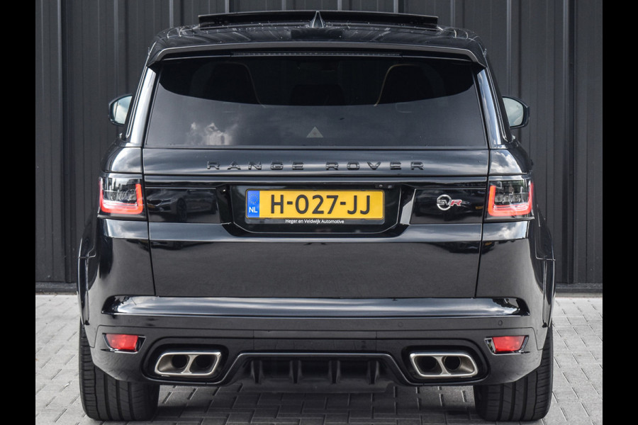 Land Rover Range Rover Sport 5.0 V8 SC SVR | PANORAMADAK | MERIDIAN SURROUND | HEAD-UP | LED | AMBIANCE INTERIEUR | ADAPTIVE CRUISE | SOFT-CLOSE | KEYLESS EN