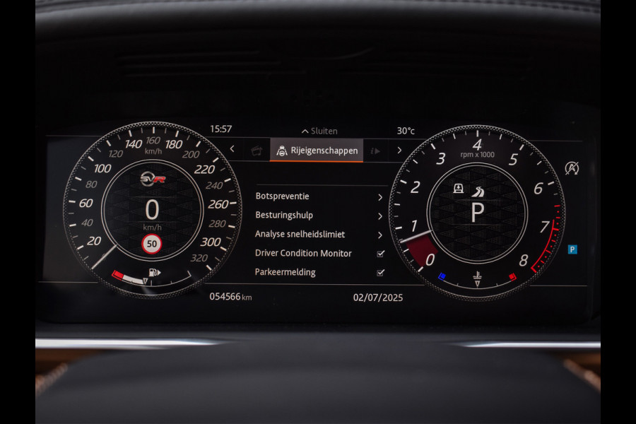 Land Rover Range Rover Sport 5.0 V8 SC SVR | PANORAMADAK | MERIDIAN SURROUND | HEAD-UP | LED | AMBIANCE INTERIEUR | ADAPTIVE CRUISE | SOFT-CLOSE | KEYLESS EN