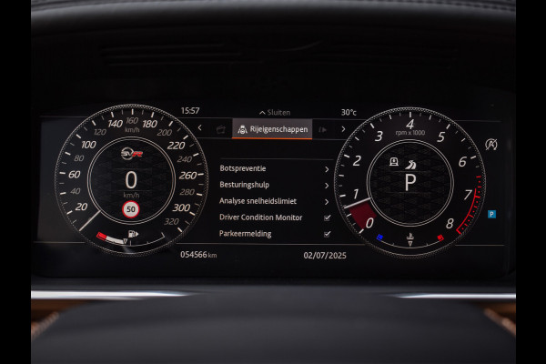 Land Rover Range Rover Sport 5.0 V8 SC SVR | PANORAMADAK | MERIDIAN SURROUND | HEAD-UP | LED | AMBIANCE INTERIEUR | ADAPTIVE CRUISE | SOFT-CLOSE | KEYLESS EN