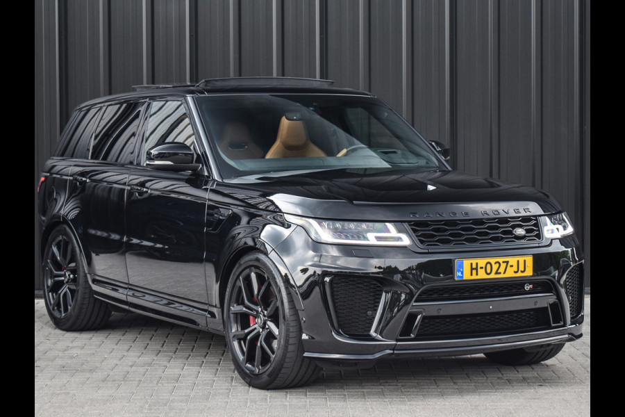 Land Rover Range Rover Sport 5.0 V8 SC SVR | PANORAMADAK | MERIDIAN SURROUND | HEAD-UP | LED | AMBIANCE INTERIEUR | ADAPTIVE CRUISE | SOFT-CLOSE | KEYLESS EN
