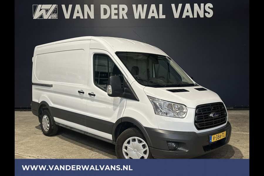 Ford Transit 2.0 TDCI 131pk L2H2 Euro6 Airco | 2800kg Trekhaak | Navigatie | Camera | Apple Carplay Android Auto, Cruisecontrol, Parkeersensoren, Bijrijdersbank