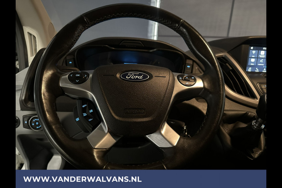 Ford Transit 2.0 TDCI 131pk L2H2 Euro6 Airco | 2800kg Trekhaak | Navigatie | Camera | Apple Carplay Android Auto, Cruisecontrol, Parkeersensoren, Bijrijdersbank