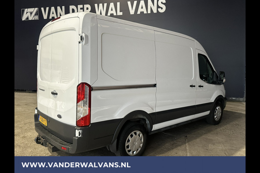 Ford Transit 2.0 TDCI 131pk L2H2 Euro6 Airco | 2800kg Trekhaak | Navigatie | Camera | Apple Carplay Android Auto, Cruisecontrol, Parkeersensoren, Bijrijdersbank
