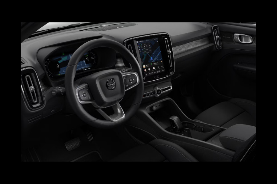 Volvo EC40 252PK Automaat Single Ext. Range Plus / Modeljaar 2026 / Adaptive cruise control  / Pilot assist / BLIS / Stoel en stuur verwarming / Elektrische achterklep / Parkeersensoren met camera / Google infotainment / Panoramadak