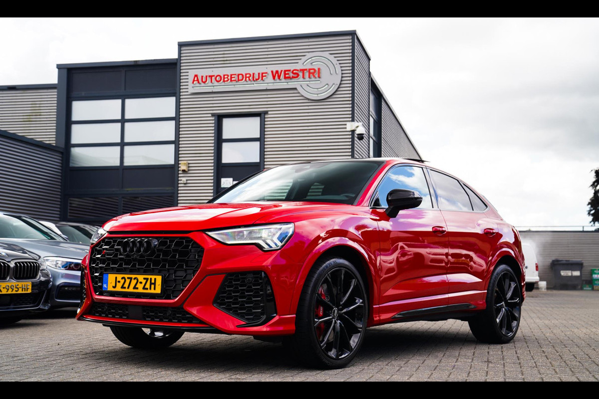 Audi RS Q3 Sportback TFSI RS | Panorama | RS-Zetels | 360 camera | Bang&Olufsen | Adaptieve Cruise | Lane Assist | Applecarplay | Audi RS Q3 Sportback TFSI RS | Panorama | RS-Zetels | 360 camera | Bang&Olufsen | Adaptieve Cruise | Lane Assist | Applecarplay |