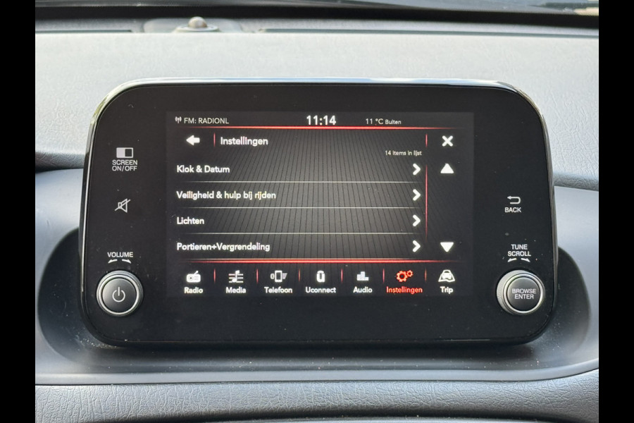 Fiat Tipo Stationwagon 1.0 Life SW | Parkeersensoren achter | Cruise Control met distance control | LED | Stoelverwarming | Lanekeeping assist | Carplay & Android auto