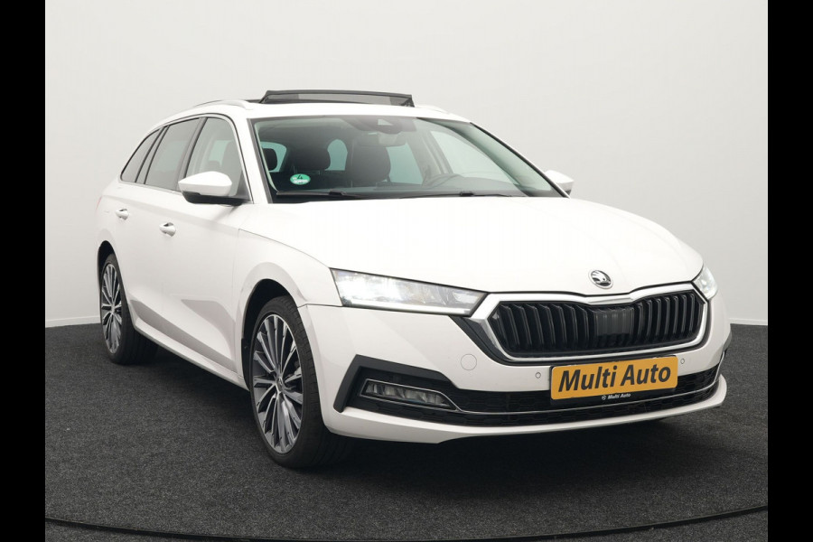 Škoda Octavia Combi 1.4 TSI iV Style Plug In Hybrid 204pk PHEV | Panodak | Sportstoelen Memory & Verwarmd | Canton Audio | 19"L.M | Virtual | Keyless | Apple Carplay | Parkassist | Sfeerverlichting |
