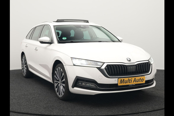 Škoda Octavia Combi 1.4 TSI iV Style Plug In Hybrid 204pk PHEV | Panodak | Sportstoelen Memory & Verwarmd | Canton Audio | 19"L.M | Virtual | Keyless | Apple Carplay | Parkassist | Sfeerverlichting |