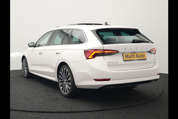 Škoda Octavia Combi 1.4 TSI iV Style Plug In Hybrid 204pk PHEV | Panodak | Sportstoelen Memory & Verwarmd | Canton Audio | 19"L.M | Virtual | Keyless | Apple Carplay | Parkassist | Sfeerverlichting |