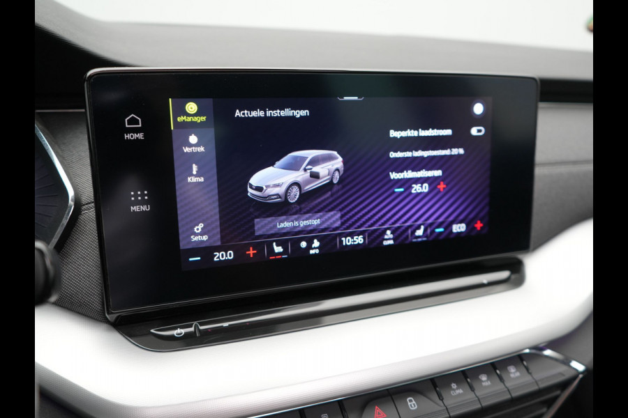 Škoda Octavia Combi 1.4 TSI iV Style Plug In Hybrid 204pk PHEV | Panodak | Sportstoelen Memory & Verwarmd | Canton Audio | 19"L.M | Virtual | Keyless | Apple Carplay | Parkassist | Sfeerverlichting |