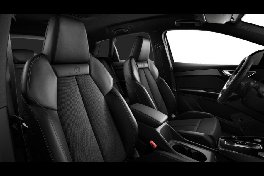 Audi Q4 e-tron 45 quattro S Edition 82 kWh 286pk | Achteruitrijcamera | Comfortpakket | Assistentiepakket plus | Adaptive cruise control | Matrix LED | Optiekpakket zwart plus |