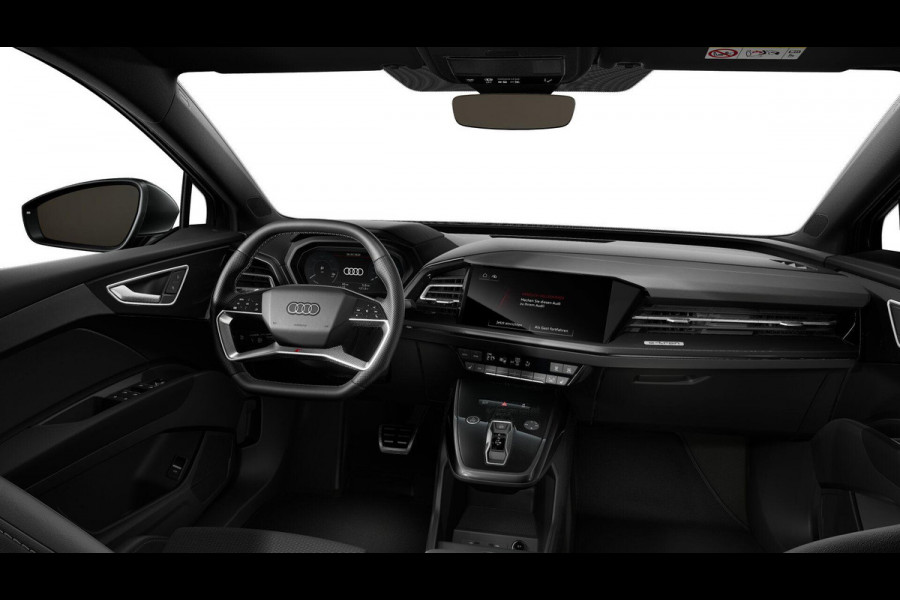 Audi Q4 e-tron 40 S edition 63 kWh 204pk | Achteruitrijcamera | Comfortpakket | Assistentiepakket plus | Optiekpakket zwart plus | Privacy glas | Adaptive cruise control |