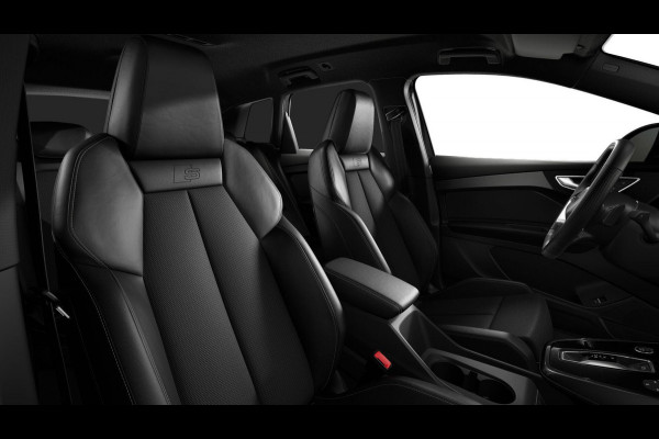 Audi Q4 e-tron 40 S edition 63 kWh 204pk | Achteruitrijcamera | Comfortpakket | Assistentiepakket plus | Optiekpakket zwart plus | Privacy glas | Adaptive cruise control |