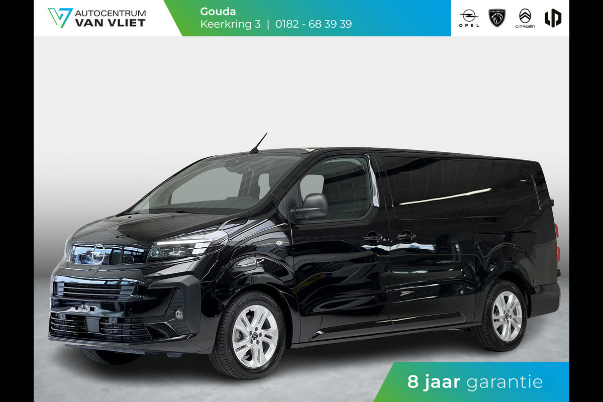 Opel Vivaro Electric L3 75 kWh | Dubbele cabine | 8 jaar garantie | Dynamic Comfort Nav pakket | Winterpakket | 2 zijschuifdeuren | Lichtmetalen velgen Opel Vivaro Electric L3 75 kWh | Dubbele cabine | 8 jaar garantie | Dynamic Comfort Nav pakket | Winterpakket | 2 zijschuifdeuren | Lichtmetalen velgen