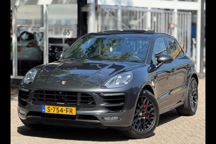 Porsche Macan 3.0 GTS Burmester ACC Pano Cognac L Chrono Vol geoptioneerd Onderhoudshistorie Distronic Flippers Stoelkoeling/verwa