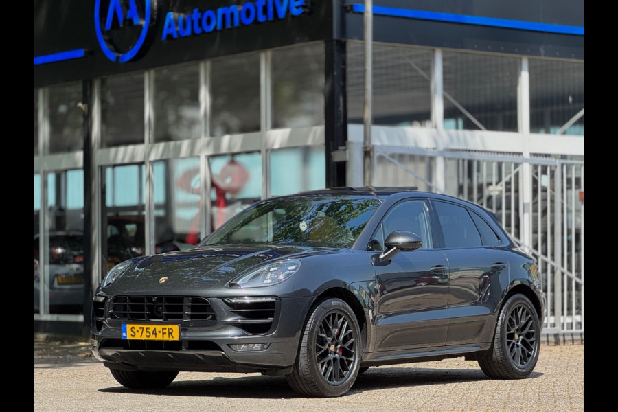 Porsche Macan 3.0 GTS Burmester ACC Pano Cognac L Chrono Vol geoptioneerd Onderhoudshistorie Distronic Flippers Stoelkoeling/verwa