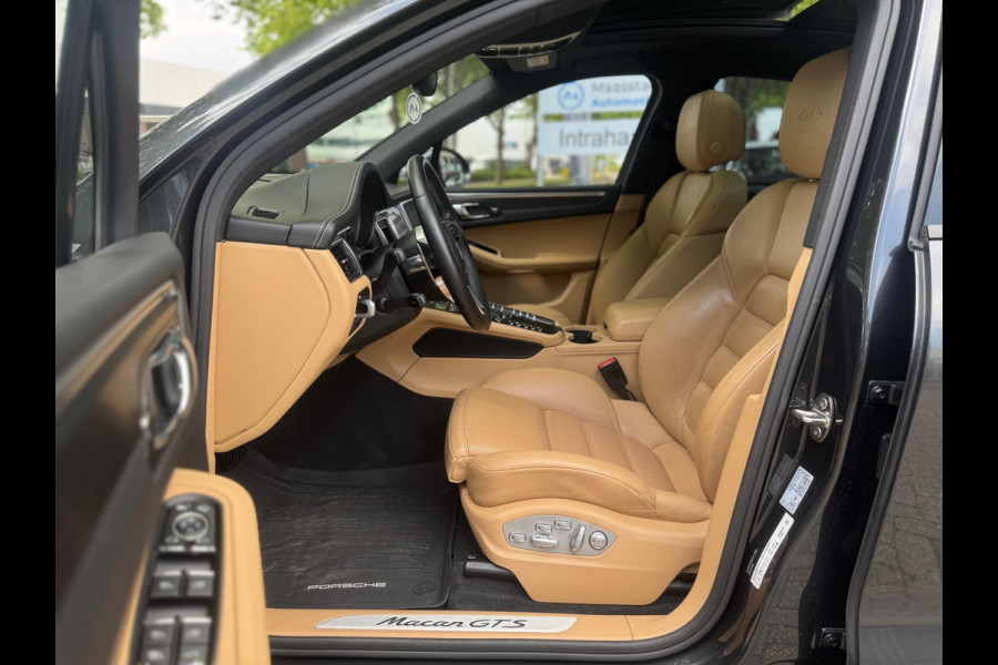 Porsche Macan 3.0 GTS Burmester ACC Pano Cognac L Chrono Vol geoptioneerd Onderhoudshistorie Distronic Flippers Stoelkoeling/verwa
