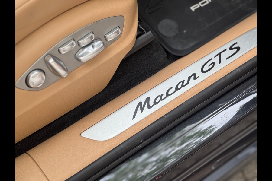 Porsche Macan 3.0 GTS Burmester ACC Pano Cognac L Chrono Vol geoptioneerd Onderhoudshistorie Distronic Flippers Stoelkoeling/verwa