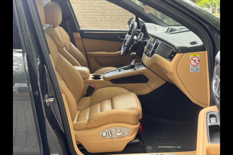 Porsche Macan 3.0 GTS Burmester ACC Pano Cognac L Chrono Vol geoptioneerd Onderhoudshistorie Distronic Flippers Stoelkoeling/verwa