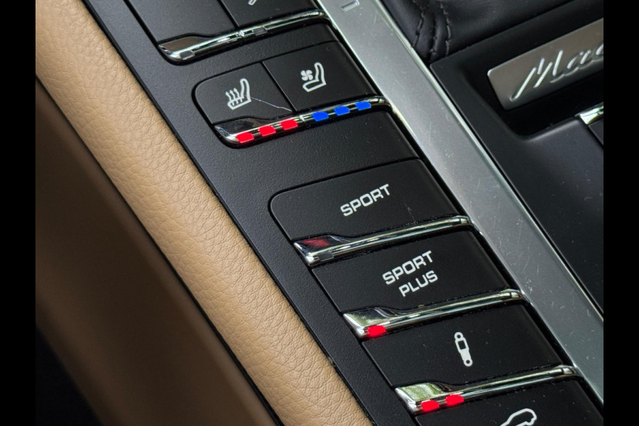 Porsche Macan 3.0 GTS Burmester ACC Pano Cognac L Chrono Vol geoptioneerd Onderhoudshistorie Distronic Flippers Stoelkoeling/verwa