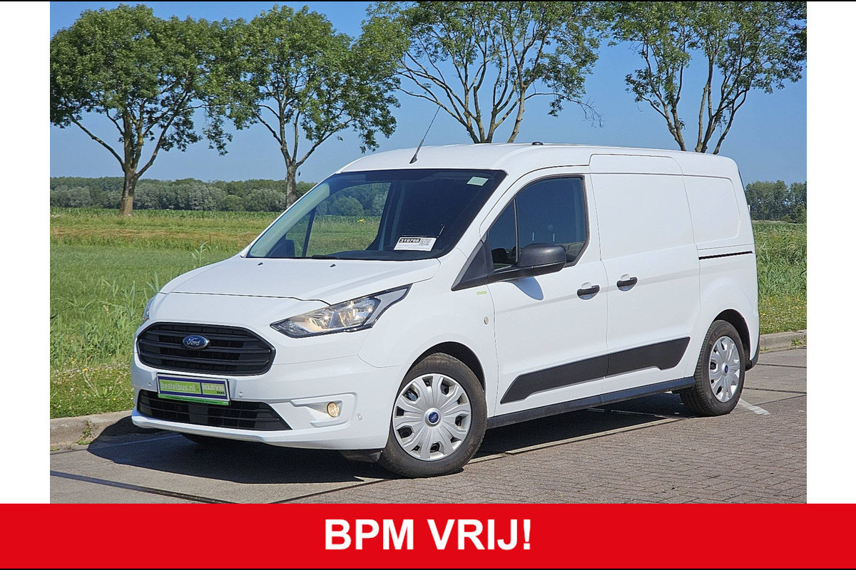 Ford Transit Connect 1.5 EcoBlue L2 3-Zits 2x-Zijdeur Trekhaak pdc NAP 1e Eigenaar Camera! Ford Transit Connect 1.5 EcoBlue L2 3-Zits 2x-Zijdeur Trekhaak pdc NAP 1e Eigenaar Camera!