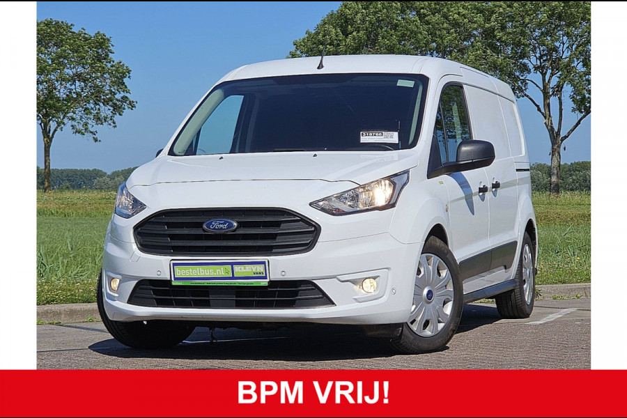 Ford Transit Connect 1.5 EcoBlue L2 3-Zits 2x-Zijdeur Trekhaak pdc NAP 1e Eigenaar Camera!