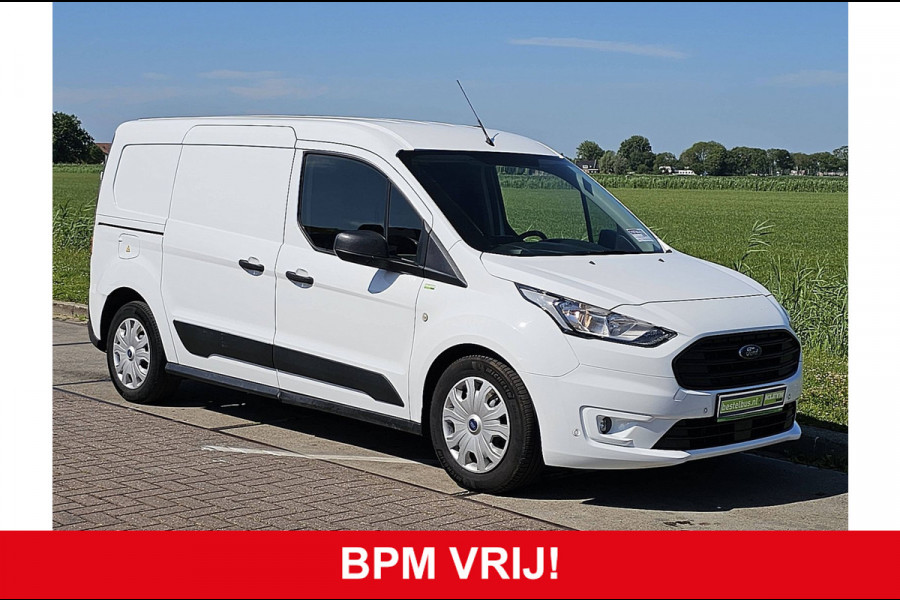 Ford Transit Connect 1.5 EcoBlue L2 3-Zits 2x-Zijdeur Trekhaak pdc NAP 1e Eigenaar Camera!