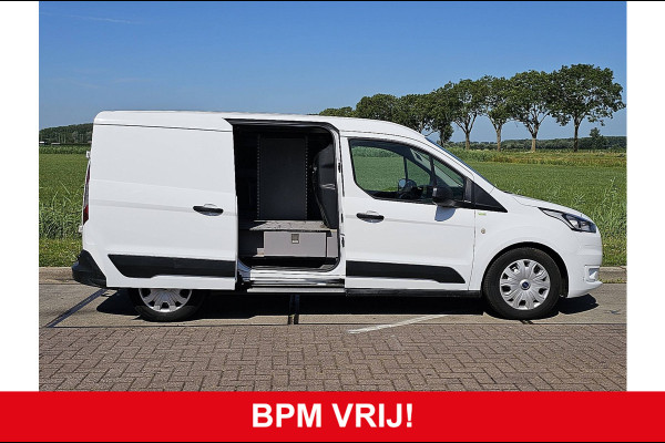 Ford Transit Connect 1.5 EcoBlue L2 3-Zits 2x-Zijdeur Trekhaak pdc NAP 1e Eigenaar Camera!