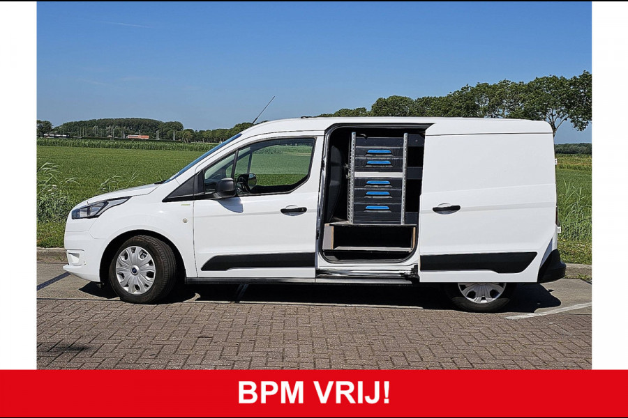 Ford Transit Connect 1.5 EcoBlue L2 3-Zits 2x-Zijdeur Trekhaak pdc NAP 1e Eigenaar Camera!