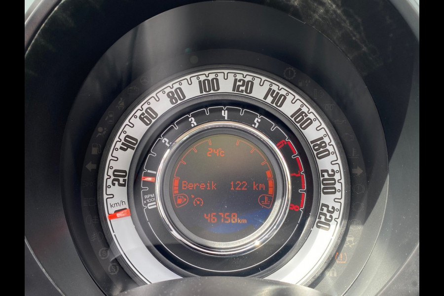 Fiat 500C BWJ 2018 | 1.2 70PK Lounge | CRUISE | CLIMA | PDC | LICHTMETAAL | U CONNECT | CARPLAY | NAVI