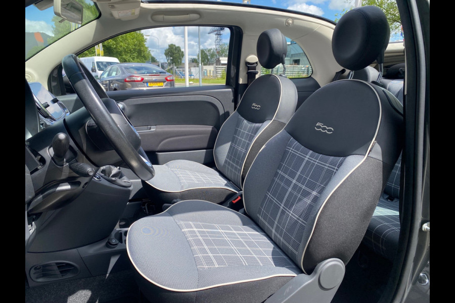 Fiat 500C BWJ 2018 | 1.2 70PK Lounge | CRUISE | CLIMA | PDC | LICHTMETAAL | U CONNECT | CARPLAY | NAVI