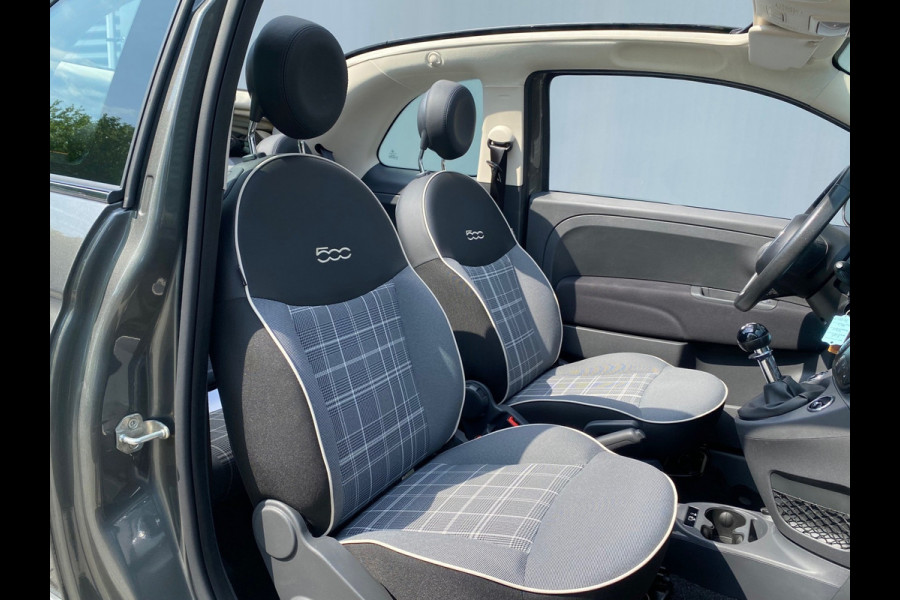 Fiat 500C BWJ 2018 | 1.2 70PK Lounge | CRUISE | CLIMA | PDC | LICHTMETAAL | U CONNECT | CARPLAY | NAVI