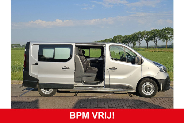 Renault Trafic 2.0 dCi 145 T29 L2H1 DC Comfort Airco Automaat Navi Sidebars Euro6 145Pk NAP 1e Eigenaar!