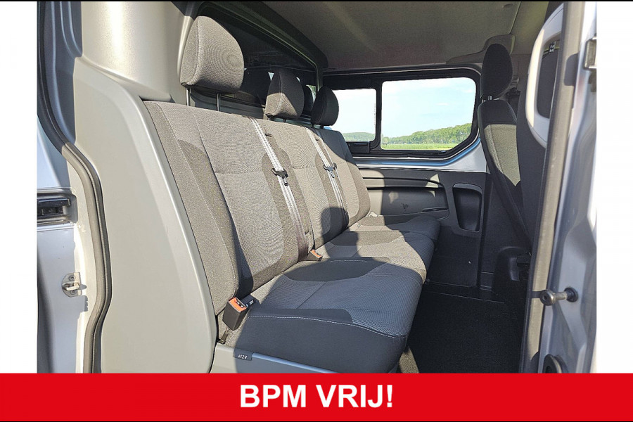 Renault Trafic 2.0 dCi 145 T29 L2H1 DC Comfort Airco Automaat Navi Sidebars Euro6 145Pk NAP 1e Eigenaar!