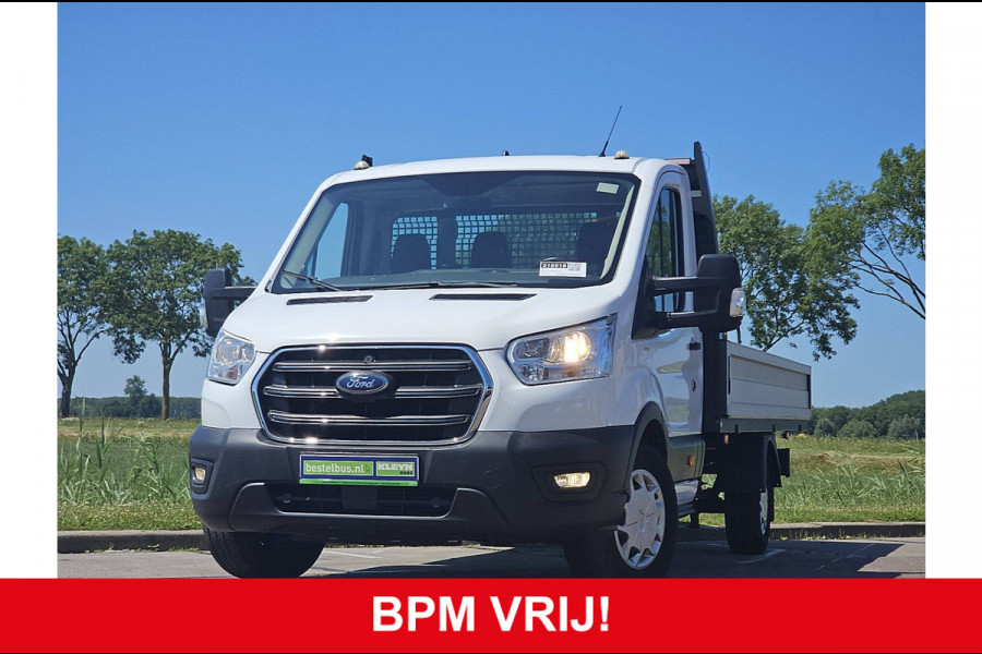 Ford Transit L4 2.0 Open Laadbak Airco Cruise Control Euro6 131 PK