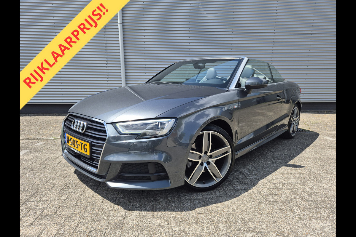 Audi A3 Cabriolet 1.4 TFSI CoD Sport S Line Edition Automaat,virtueeldashbord,airco,cruise,navigatie,stoelverwarming,parkeersens, Audi A3 Cabriolet 1.4 TFSI CoD Sport S Line Edition Automaat,virtueeldashbord,airco,cruise,navigatie,stoelverwarming,parkeersens,