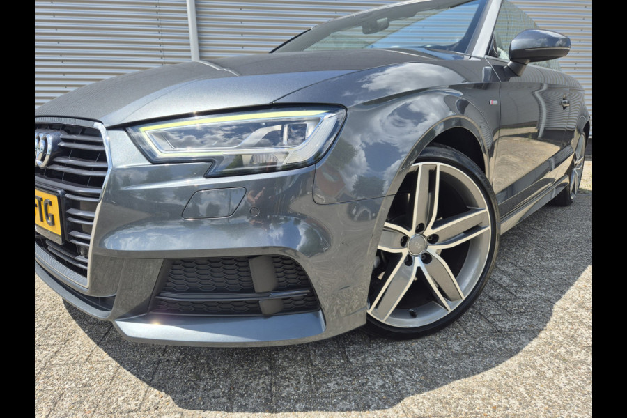 Audi A3 Cabriolet 1.4 TFSI CoD Sport S Line Edition Automaat,virtueeldashbord,airco,cruise,navigatie,stoelverwarming,parkeersens,