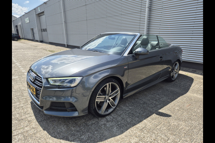 Audi A3 Cabriolet 1.4 TFSI CoD Sport S Line Edition Automaat,virtueeldashbord,airco,cruise,navigatie,stoelverwarming,parkeersens,