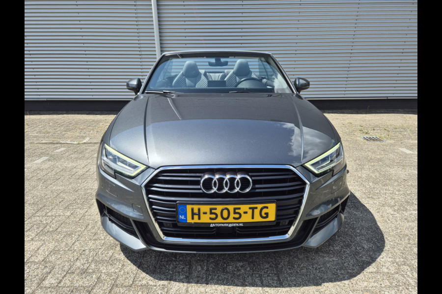 Audi A3 Cabriolet 1.4 TFSI CoD Sport S Line Edition Automaat,virtueeldashbord,airco,cruise,navigatie,stoelverwarming,parkeersens,