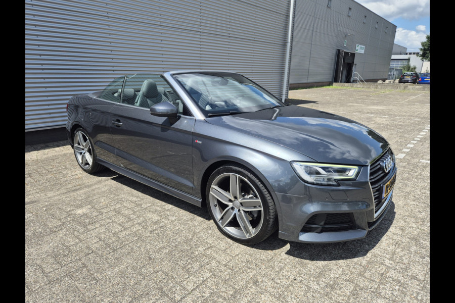 Audi A3 Cabriolet 1.4 TFSI CoD Sport S Line Edition Automaat,virtueeldashbord,airco,cruise,navigatie,stoelverwarming,parkeersens,