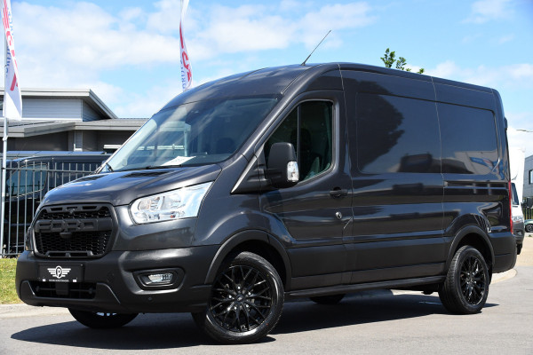 Ford Transit 2.0 TDCI L2H2 Raptor Edition Camera, Cruise, Carplay, 130pk, BLIS, Sensoren, Multimedia, Uniek!