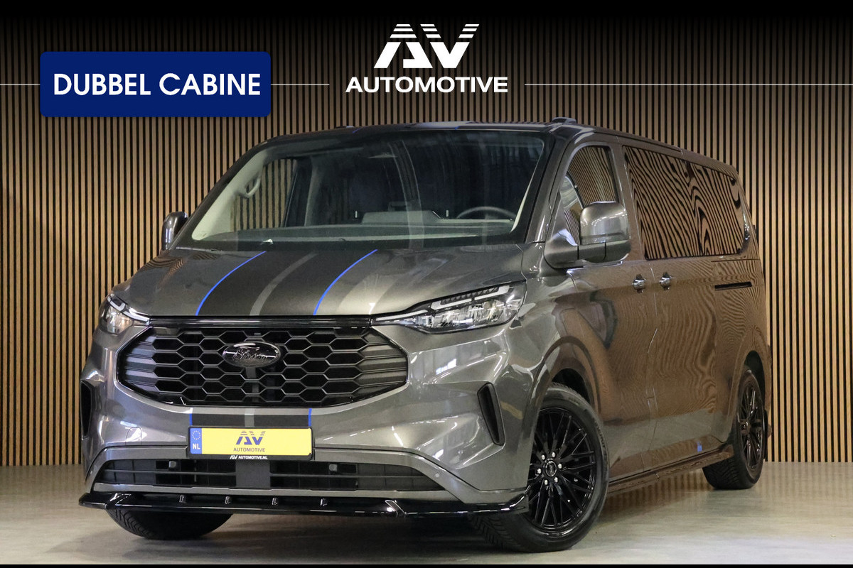Ford Transit Custom 320 2.0 TDCI 170PK L2H1 DC LIMITED | L+R Schuifdeur | Dubbel Cabine | ACC | Blind Spot | Navigatie | Camera | CarPlay | Lane Ass Raptor Edition | Trekhaak | 6-Zitter | Verlengde fabrieksgarantie tot 09-2029 Ford Transit Custom 320 2.0 TDCI 170PK L2H1 DC LIMITED | L+R Schuifdeur | Dubbel Cabine | ACC | Blind Spot | Navigatie | Camera | CarPlay | Lane Ass Raptor Edition | Trekhaak | 6-Zitter | Verlengde fabrieksgarantie tot 09-2029