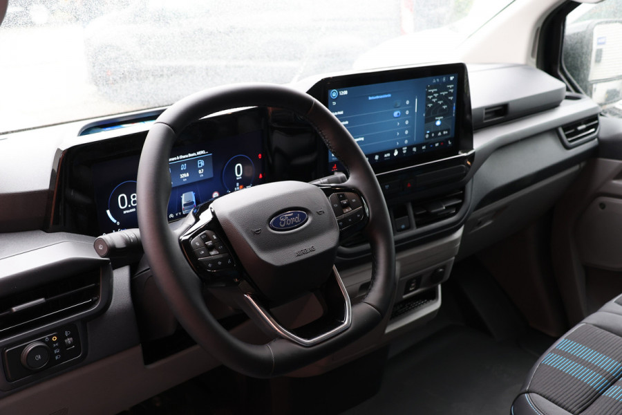 Ford Transit Custom 300 2.0 TDCI L2H1 Sport 170 PK DC | L+R Schuifdeur | Dubbel Cabine | B&O | ACC | Blind Spot | Navigatie | Camera | CarPlay | Lan | Raptor Edition | Trekhaak | 6-Zitter | MODELJAAR 2025 | Verlengde fabrieksgarantie tot 12-2029 | Dubbel Cabine