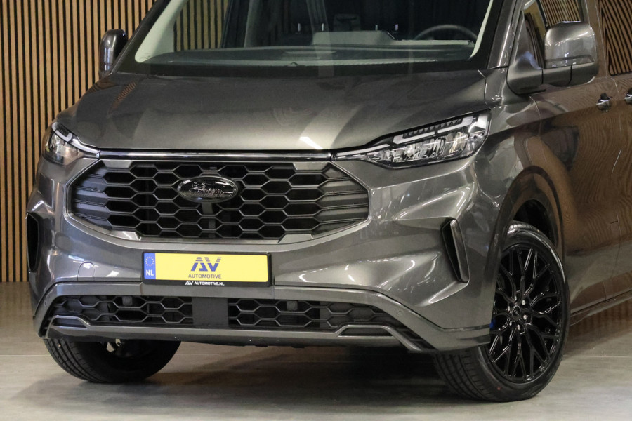 Ford Transit Custom 300 2.0 TDCI L2H1 Sport 170 PK DC | L+R Schuifdeur | Dubbel Cabine | B&O | ACC | Blind Spot | Navigatie | Camera | CarPlay | Lan | Raptor Edition | Trekhaak | 6-Zitter | MODELJAAR 2025 | Verlengde fabrieksgarantie tot 12-2029 | Dubbel Cabine