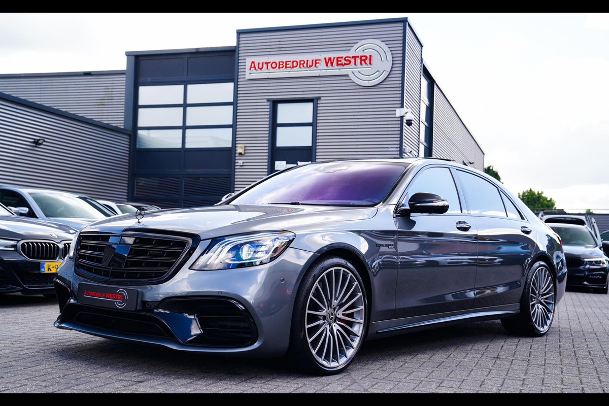 Mercedes-Benz S-Klasse AMG 63 4Matic+ Lang Premium Plus | Burmester 3D | Panorama | Massage voor+achter | Stoelkoeling | 360 cam | Mercedes-Benz S-Klasse AMG 63 4Matic+ Lang Premium Plus | Burmester 3D | Panorama | Massage voor+achter | Stoelkoeling | 360 cam |