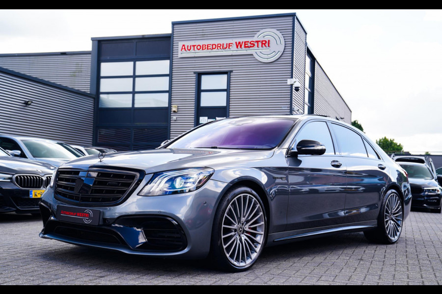 Mercedes-Benz S-Klasse AMG 63 4Matic+ Lang Premium Plus | Burmester 3D | Panorama | Massage voor+achter | Stoelkoeling | 360 cam |