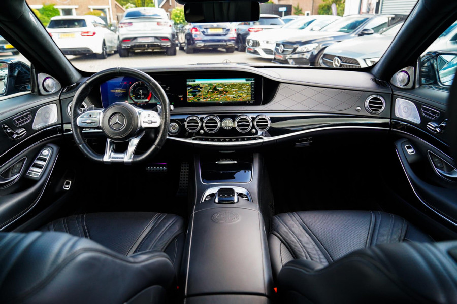 Mercedes-Benz S-Klasse AMG 63 4Matic+ Lang Premium Plus | Burmester 3D | Panorama | Massage voor+achter | Stoelkoeling | 360 cam |