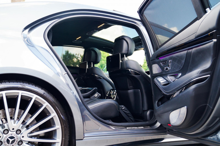 Mercedes-Benz S-Klasse AMG 63 4Matic+ Lang Premium Plus | Burmester 3D | Panorama | Massage voor+achter | Stoelkoeling | 360 cam |