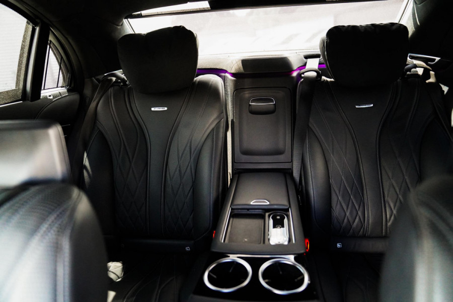 Mercedes-Benz S-Klasse AMG 63 4Matic+ Lang Premium Plus | Burmester 3D | Panorama | Massage voor+achter | Stoelkoeling | 360 cam |